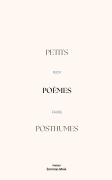 Petits poèmes posthumes