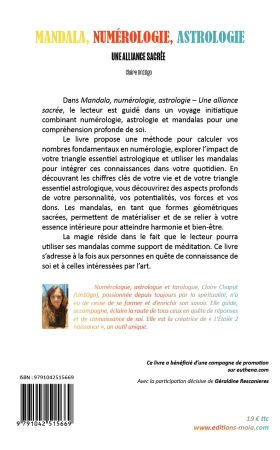 Mandala numérologie astrologie, Une alliance sacrée - Claire Un10go