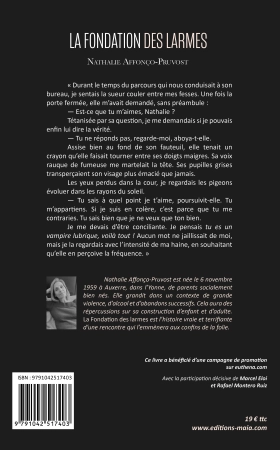 La fondation des larmes - Nathalie Affonço-Pruvost