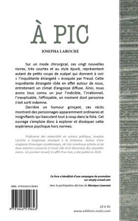 À pic - Josepha Laroche