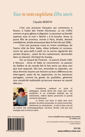 Rien ne nous empêchera d’être sœurs - Claudie Bertin