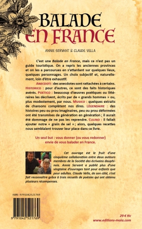 Balade en France - SERVANT Annie et VELLA Claude