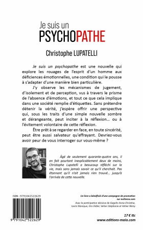 Je suis un psychopathe (Christophe Lupatelli)