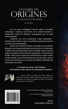L’équilibre des origines, Les cinq souffles du monde - Kevin Barth