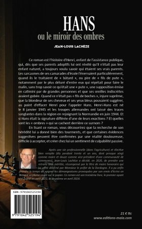 Hans ou le miroir des ombres - Jean-Louis Lachèze