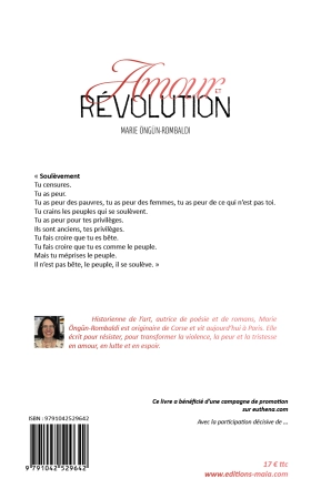 Amour et révolution (Marie ÖNGÜN-ROMBALDI)