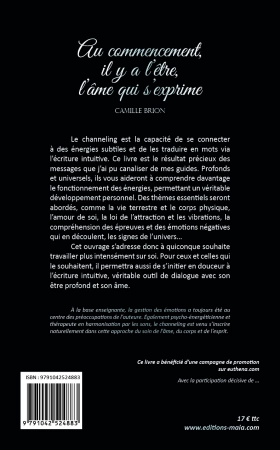 Au commencement, il y a l’être, l’âme qui s’exprime (Channeling & écriture intuitive)