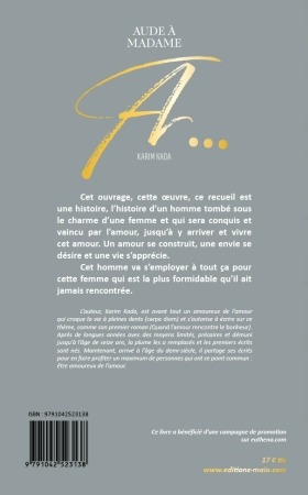 Aude à Madame A… (Karim Kada)