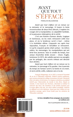 AVANT QUE TOUT S’EFFACE - Ils se sont tant aimés