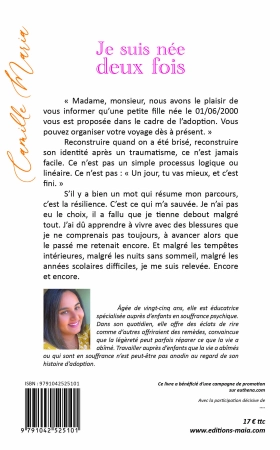 Je suis née deux fois (Camille Maria)