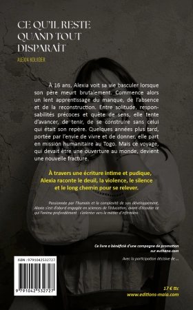 Ce qu’il reste quand tout disparaît (Alexia Kouider)