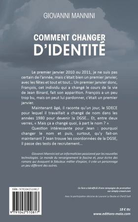 Comment changer d'identité - Giovanni Mannini