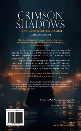 Crimson Shadows Tome 1 - Quand l'amour déclenche la guerre (Karen Boissonnet)