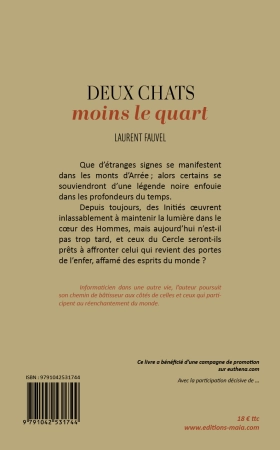 Deux chats moins le quart