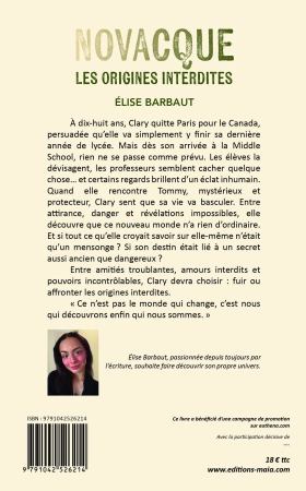 Novacque Les Origines Interdites