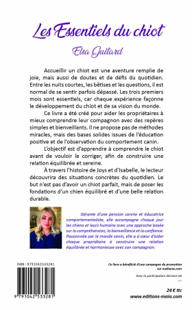 LES ESSENTIELS DU CHIOT