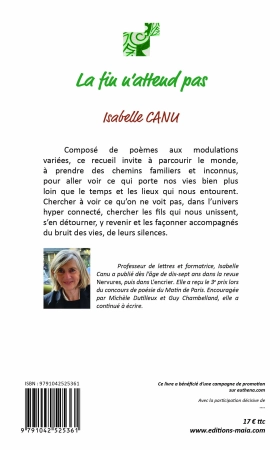La fin n’attend pas (Isabelle CANU)