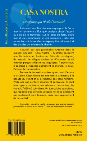 Casa Nostra - Le voyage qui révèle l'essentiel (Jean-Baptiste Amaretti)