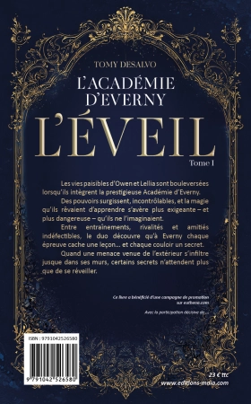 L’Académie d’Everny - Tome I - L’Eveil
