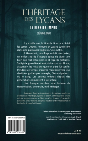 L’héritage des Lycans - Le dernier impur - Stéphanie Apart