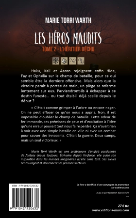 Les héros maudits tome 2 : L’héritier déchu - Marie Torri Warth