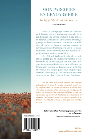Mon parcours en gendarmerie - De l’appel du devoir à la réserve - Christophe BELLARD