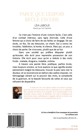 Parce que l’espoir brûle encore