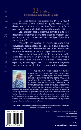 13 à table, énigmatique réunion de famille - Pascale Gicquel