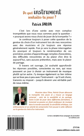 De quel instrument souhaites-tu jouer ? - Patrick DRUON