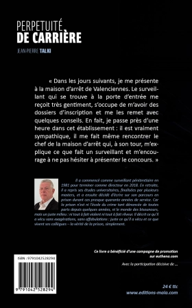 Une vie en Prison, de Surveillant à Directeur