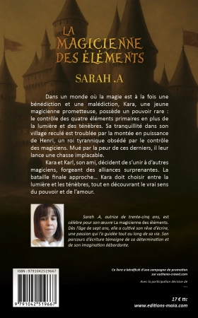 La magicienne des éléments - Sarah .A