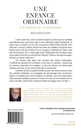 Une enfance ordinaire - Tome 1 : L'enfant de Fontbrune