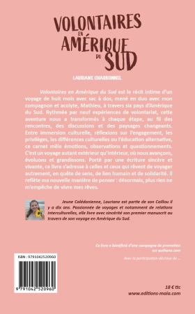 Volontaires en Amérique du Sud - Lauriane CHARBONNEL