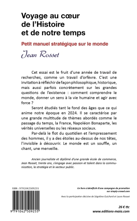 Voyage au cœur de l’Histoire et de notre temps - Jean Rosset