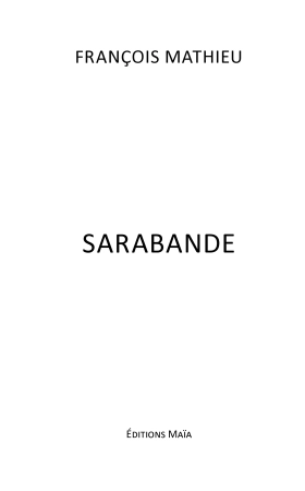 Sarabande (François MATHIEU)