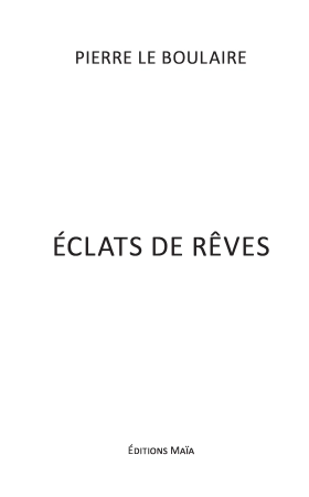 Éclats de rêves