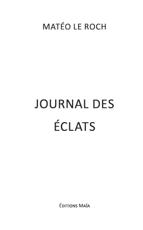 Journal des éclats
