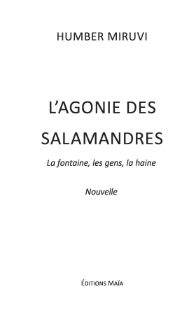 La fontaine, les gens, la haine