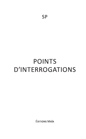 Points D'interrogations - SP .